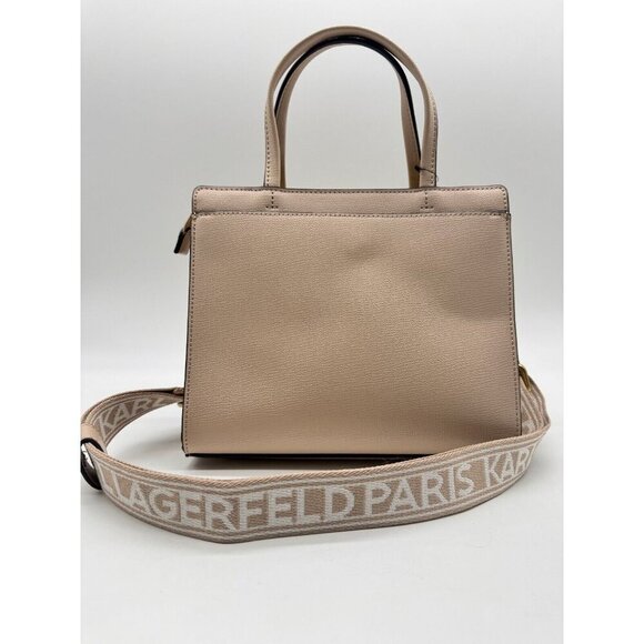 KARL LAGERFELD Paris Maybelle Characters small satchel crossbody - Shell / Beige - Picture 6 of 16